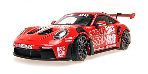 MINICHAMPS - PORSCHE 911 GT3RS - 2024 - 1:18 - GETSPEED RACE TAXI - RED