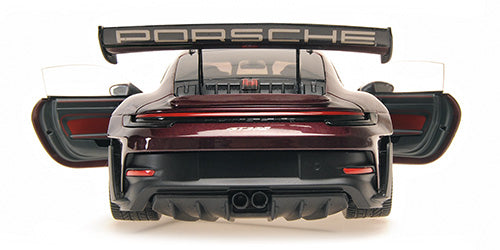 MINICHAMPS - PORSCHE 911 GT3RS - 2024 - 1:18 - PURPLE WITH GOLD WHEELS
