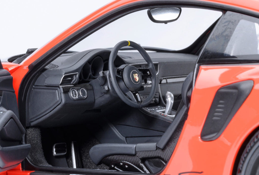 AUTOART - PORSCHE 911 ( 991.2 ) GT3 RS WEISSACH PACKAGE - LAVAORANGE - OVP - 1:18