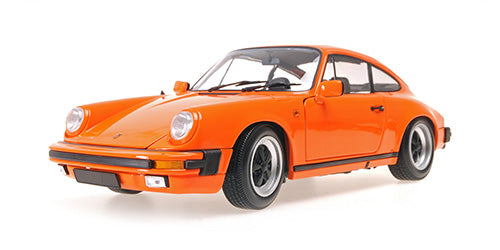 MINICHAMPS - PORSCHE 911 CARRERA 3.2 COUPE - 1983 - 1:18 - ORANGE