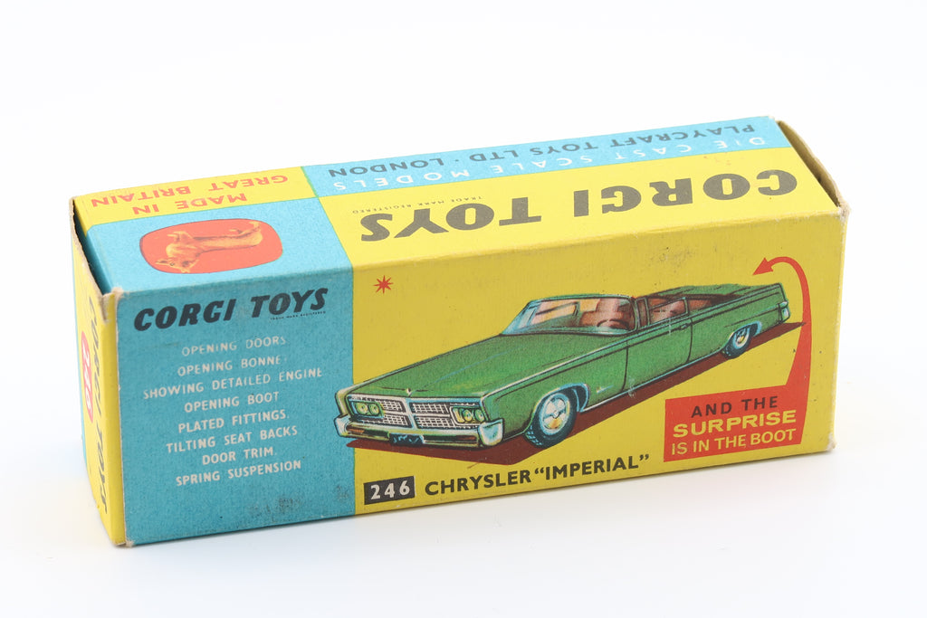 CORGI TOYS 246 - CHRYSLER IMPERIAL - 1964 - OVP - 1:43