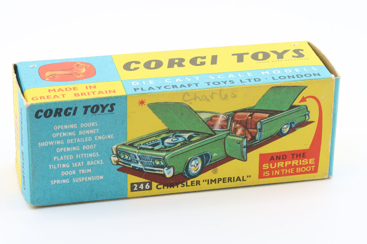 CORGI TOYS 246 - CHRYSLER IMPERIAL - 1964 - OVP - 1:43