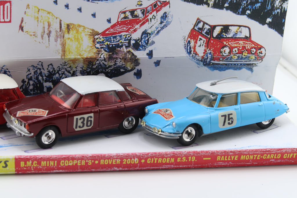 CORGI TOYS GIFT SET 38 - RALLYE MONTE CARLO - 1965