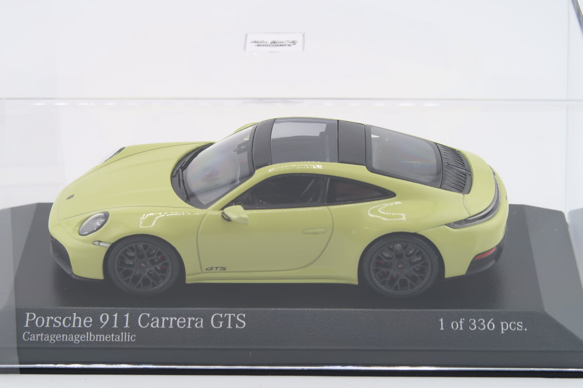 MINICHAMPS - PORSCHE 911 CARRERA GTS - 2025 - 1:43 - CARTAGENAGELB METALLIC