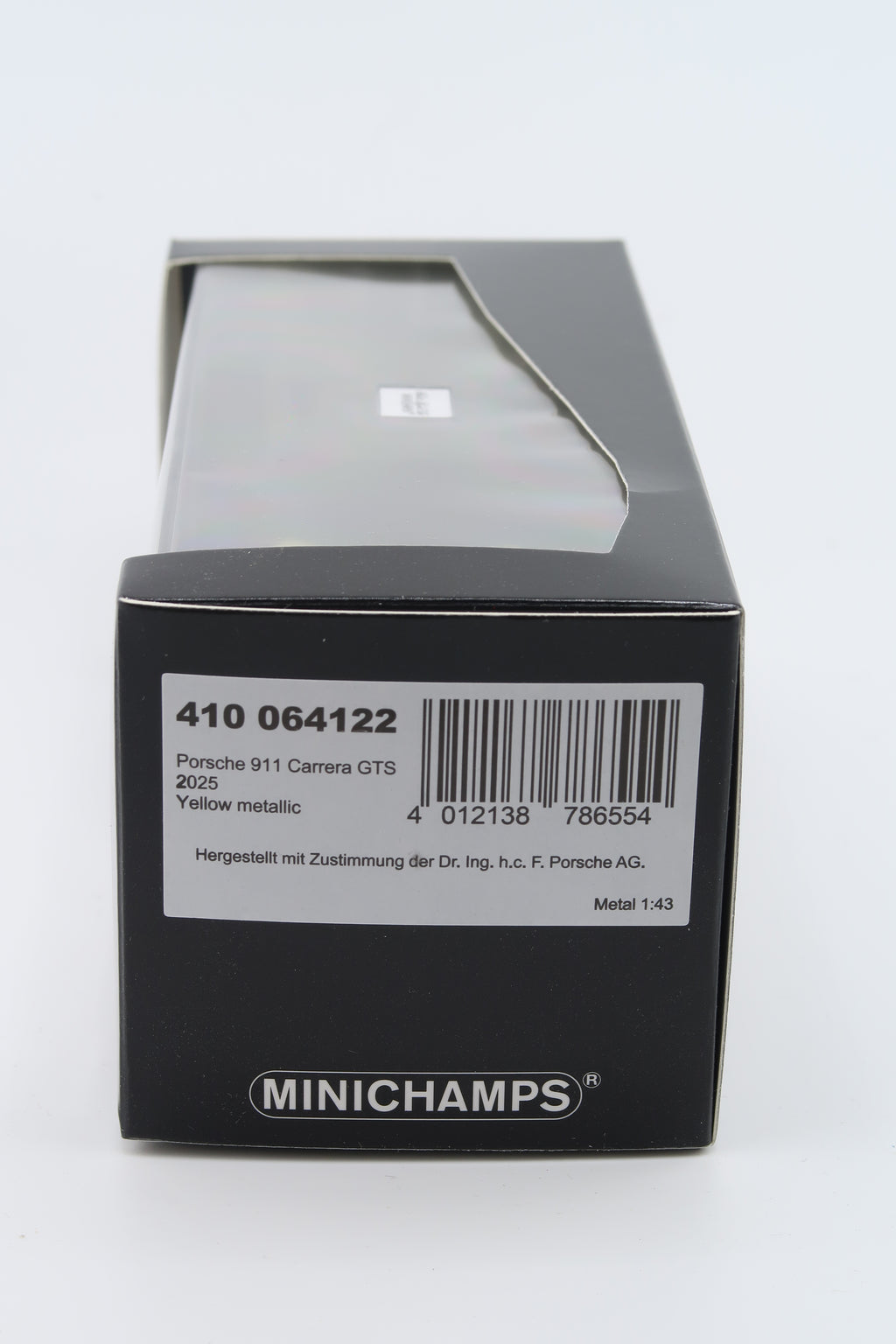 MINICHAMPS - PORSCHE 911 CARRERA GTS - 2025 - 1:43 - CARTAGENAGELB METALLIC