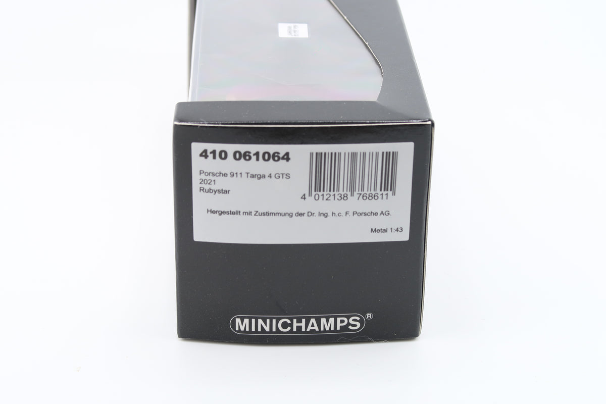 MINICHAMPS - PORSCHE 911 TARGA 4 GTS - 2021 - 1:43 - STERNRUBIN NEO