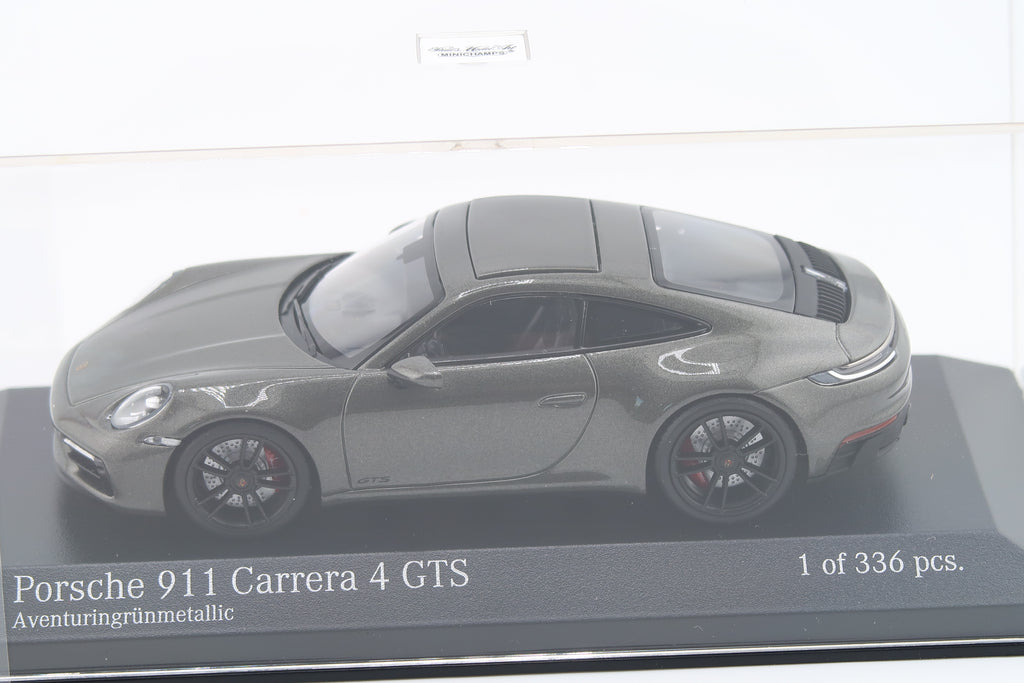 MINICHAMPS - PORSCHE 911 CARRERA 4 GTS - 2021 - 1:43 - AVENTURINGRÜN METALLIC