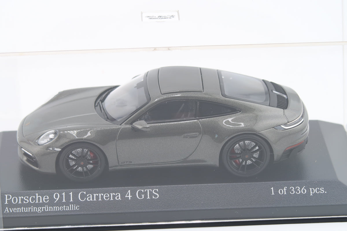 MINICHAMPS - PORSCHE 911 CARRERA 4 GTS - 2021 - 1:43 - AVENTURINGRÜN METALLIC