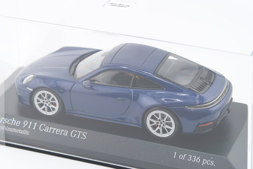 MINICHAMPS - PORSCHE 911 CARRERA GTS - 2025 - 1:43 - ENZIANBLAU METALLIC