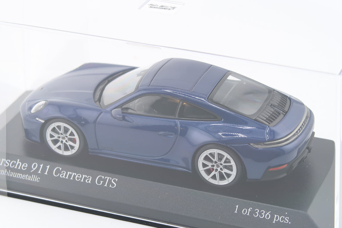 MINICHAMPS - PORSCHE 911 CARRERA GTS - 2025 - 1:43 - ENZIANBLAU METALLIC
