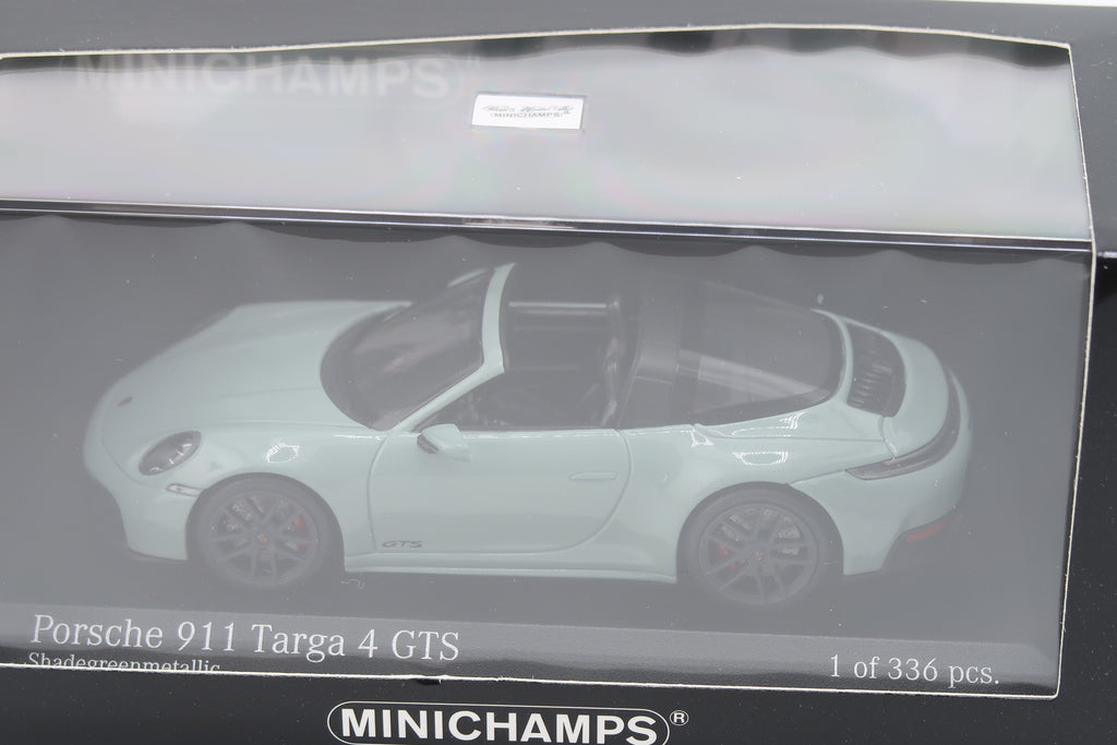 MINICHAMPS - PORSCHE 911 TARGA 4 GTS - 2025 - 1:43 - SHADEGREEN METALLIC