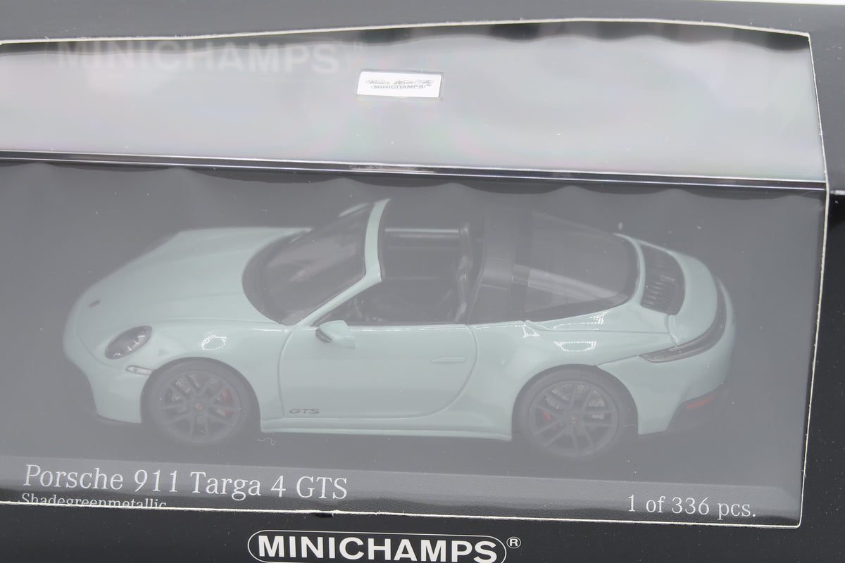 MINICHAMPS - PORSCHE 911 TARGA 4 GTS - 2025 - 1:43 - SHADEGREEN METALLIC