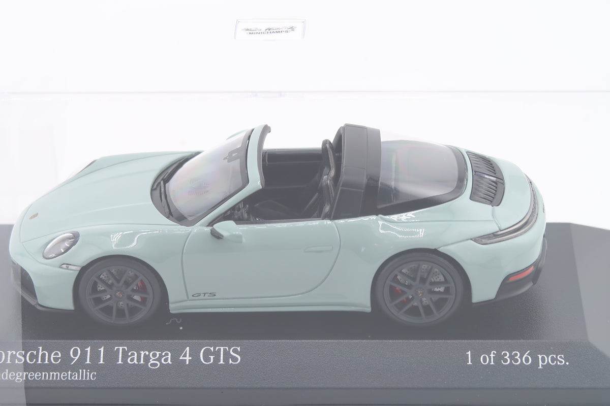 MINICHAMPS - PORSCHE 911 TARGA 4 GTS - 2025 - 1:43 - SHADEGREEN METALLIC