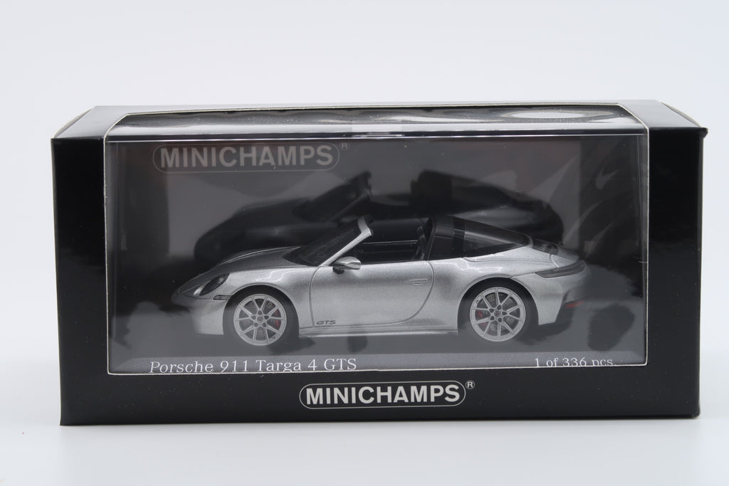 MINICHAMPS - PORSCHE 911 TARGA 4 GTS - 2025 - 1:43 - SILBERMETALLIC