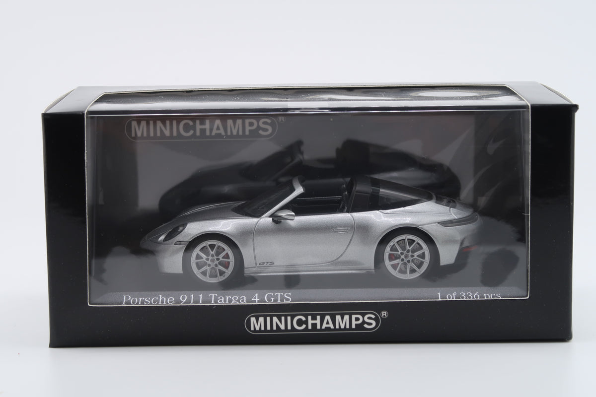 MINICHAMPS - PORSCHE 911 TARGA 4 GTS - 2025 - 1:43 - SILBERMETALLIC