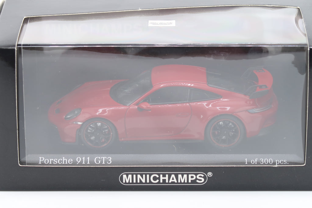 MINICHAMPS - PORSCHE 911 GT3 - 2020 - 1:43 - KARMINROT