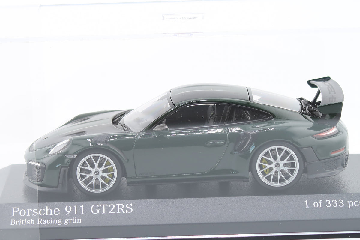 MINICHAMPS - PORSCHE 911 GT2RS - 2018 - 1:43 - BRITISH RACING GREEN