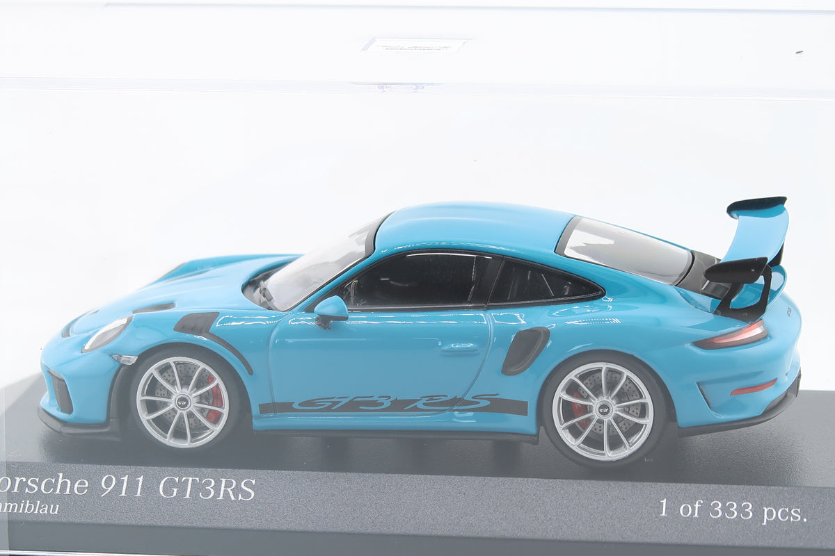 MINICHAMPS - PORSCHE 911 GT3RS ( 991.2 ) - 2018 - 1:43 - MIAMIBLAU