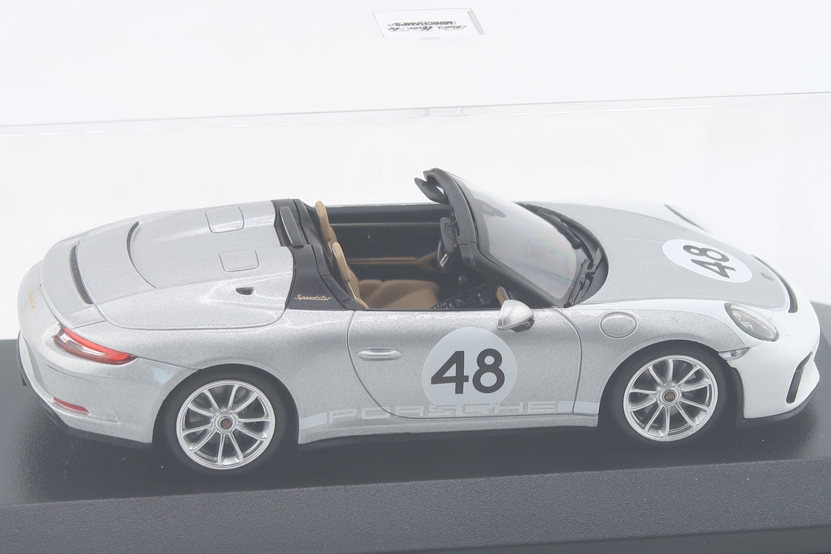 MINICHAMPS - PORSCHE 911 SPEEDSTER - 2019 - 1:43 - GT SILBERMETALLIC