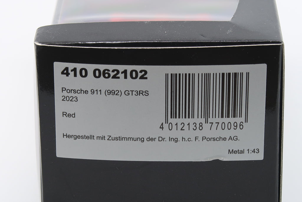 MINICHAMPS - PORSCHE 911 GT3RS ( 992 ) - 2024 - 1:43 - INDISCHROT