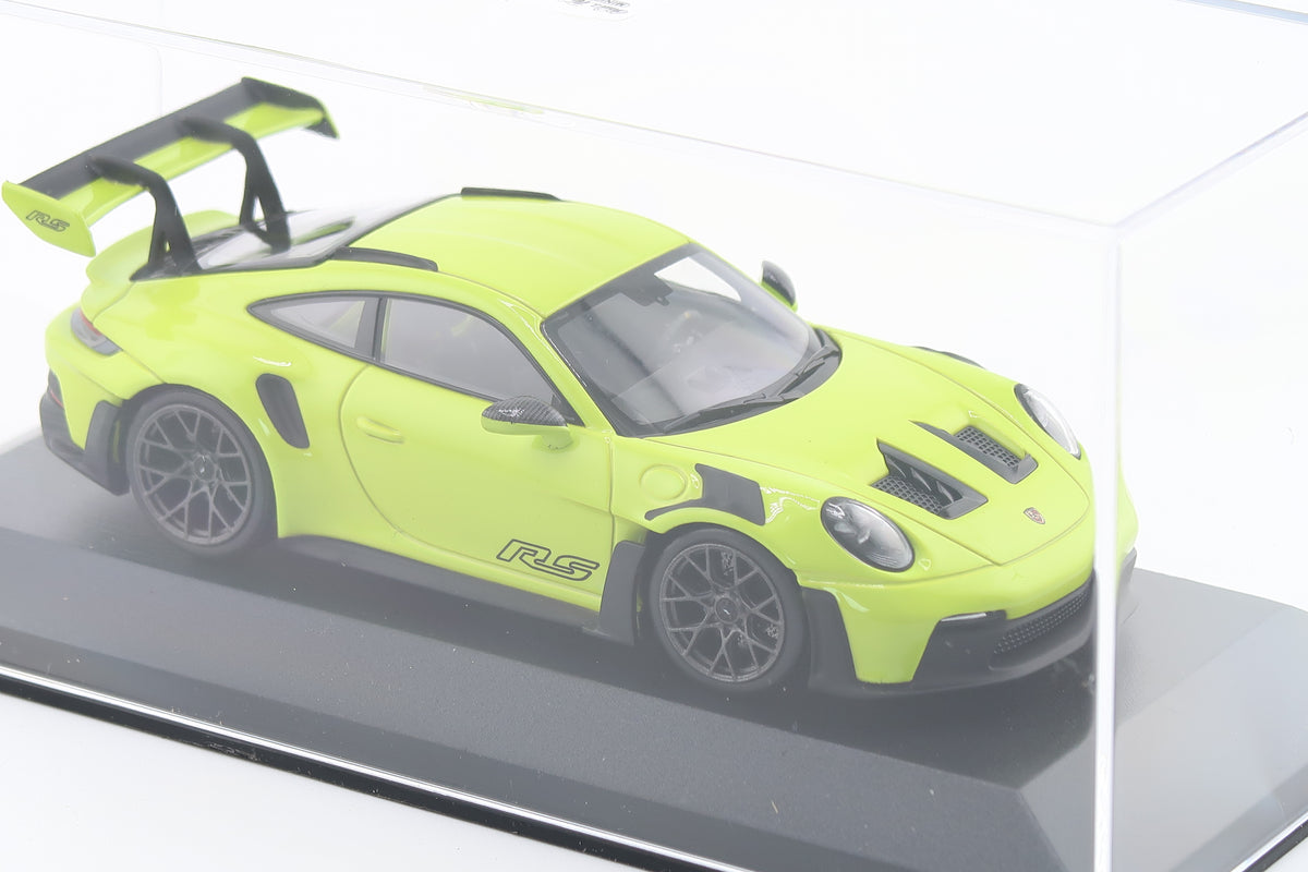 MINICHAMPS - PORSCHE 911 GT3RS ( 992 ) - 2023 - 1:43 - ACIDGRÜN MIT WEISSACH PAKET