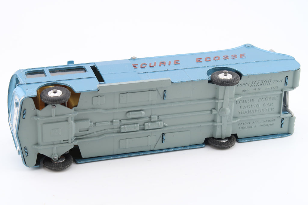 CORGI TOYS GIFT SET 16 - ECURIE ECOSSE RACING CAR TRANSPORTER & 3 RACING CARS - 1:43 - OVP
