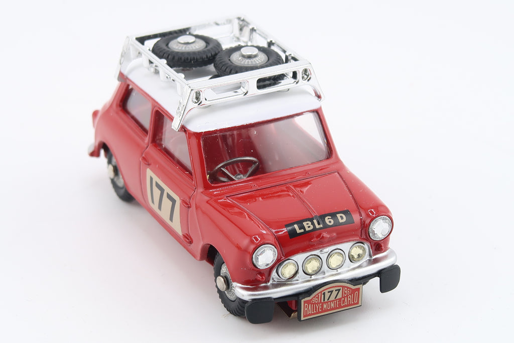 CORGI TOYS 339 - B.M.C. MINI COOPER S - RALLYE MONTE CARLO 1967 - OVP - RE_EDITION