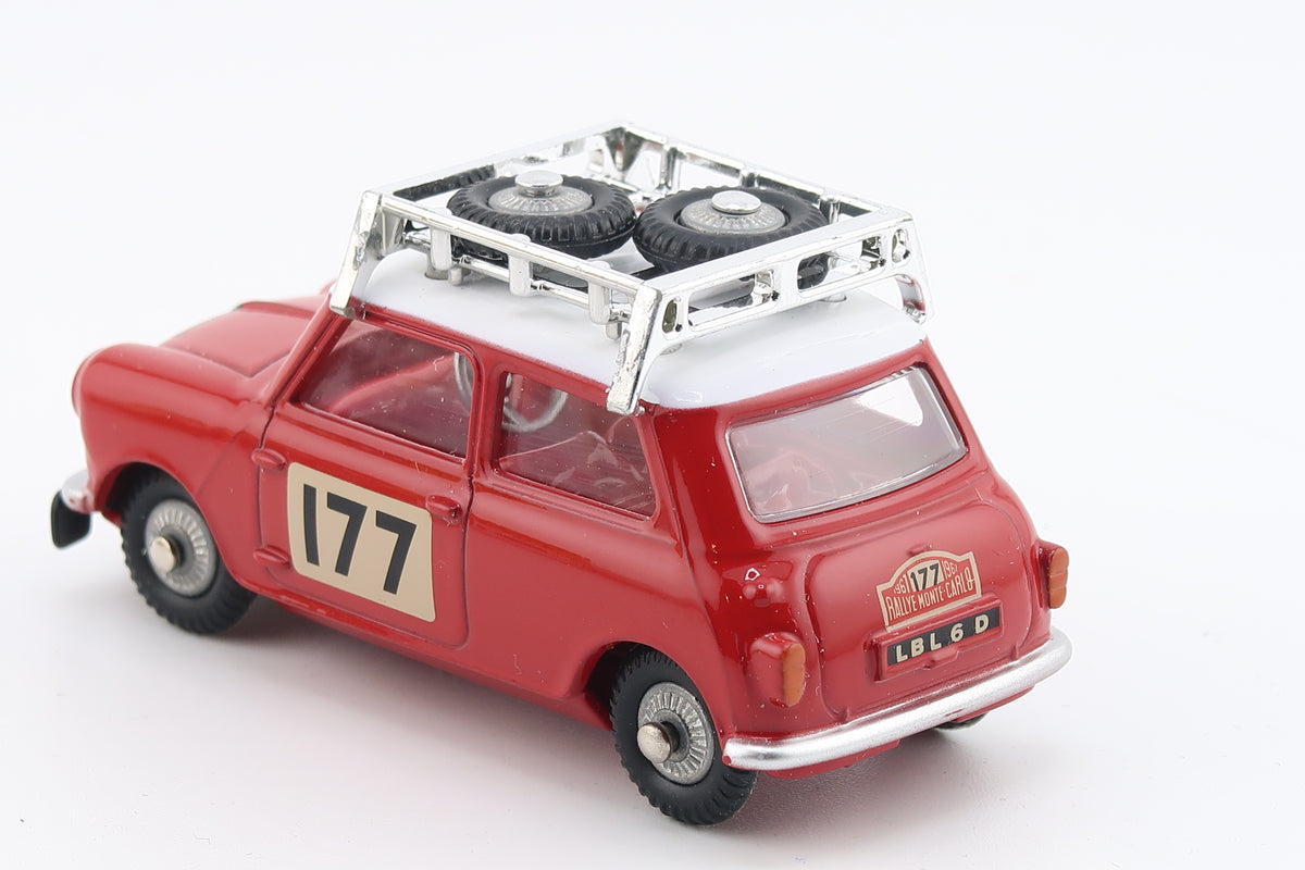 CORGI TOYS 339 - B.M.C. MINI COOPER S - RALLYE MONTE CARLO 1967 - OVP - RE_EDITION