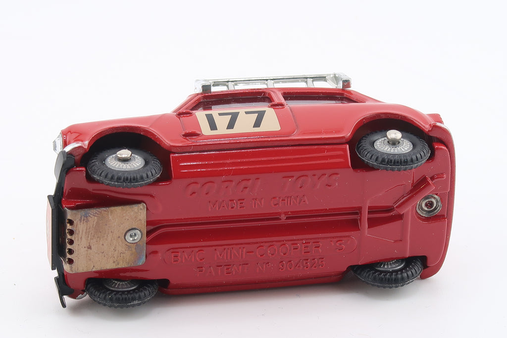 CORGI TOYS 339 - B.M.C. MINI COOPER S - RALLYE MONTE CARLO 1967 - OVP - RE_EDITION