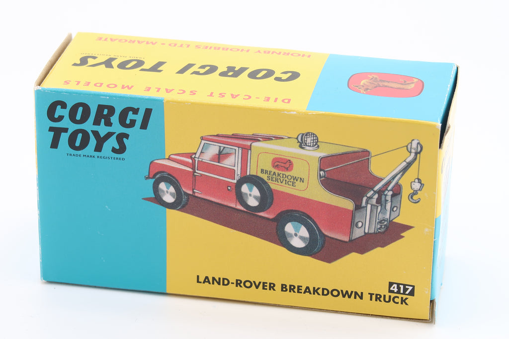 CORGI TOYS 417 - LAND ROVER BREAKDOWN TRUCK - OVP - 1:43 - RE_EDITION