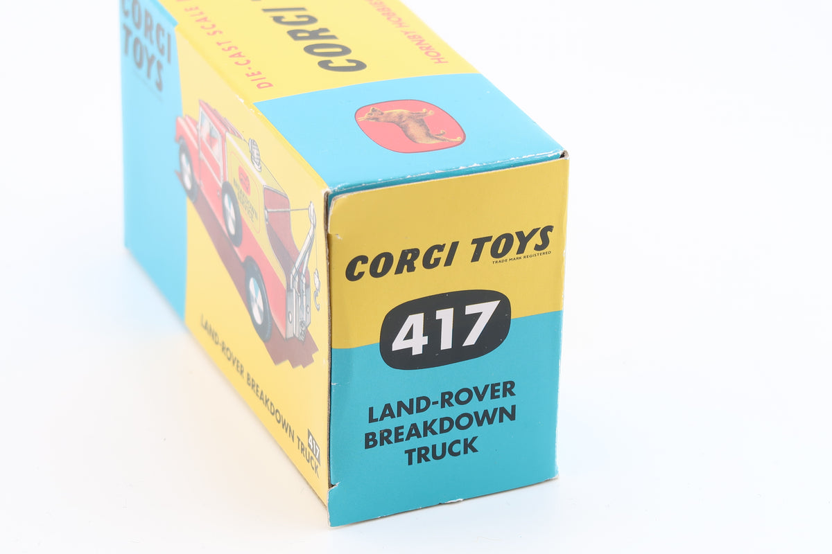 CORGI TOYS 417 - LAND ROVER BREAKDOWN TRUCK - OVP - 1:43 - RE_EDITION