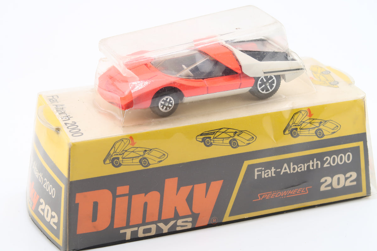 DINKY TOYS 202 - FIAT ABARTH 2000 - 1:43 - 1969 - OVP