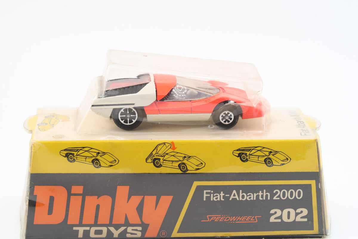 DINKY TOYS 202 - FIAT ABARTH 2000 - 1:43 - 1969 - OVP