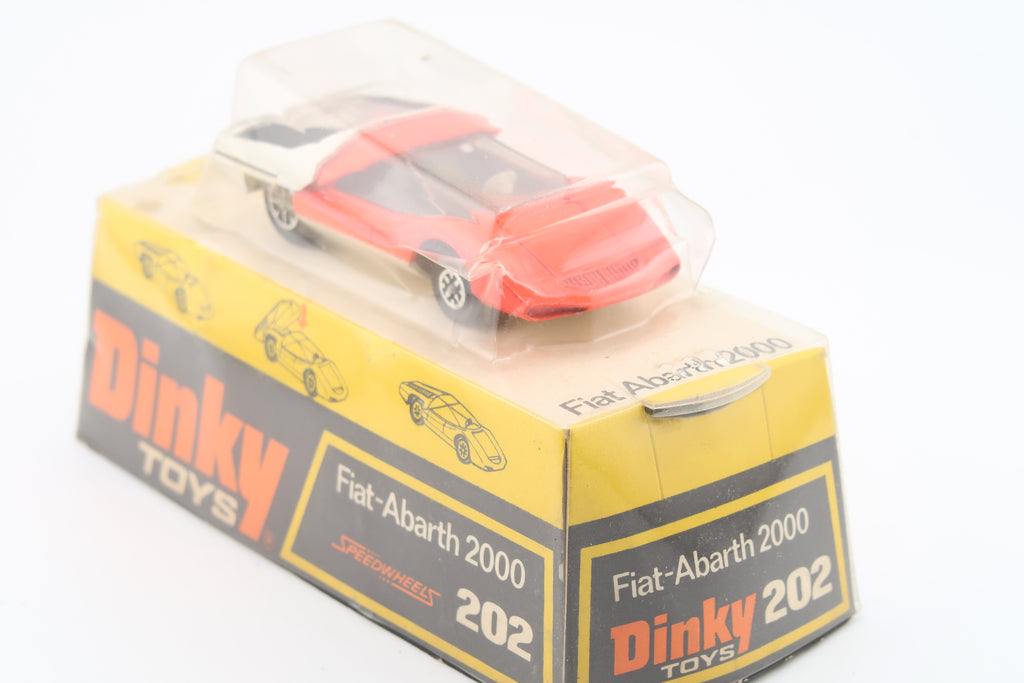 DINKY TOYS 202 - FIAT ABARTH 2000 - 1:43 - 1969 - OVP