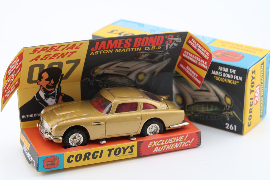 CORGI TOYS - ASTON MARTIN DB5 - JAMES BOND GOLDFINGER - 1:43 - OVP