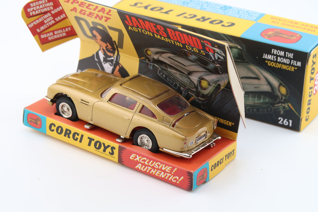 CORGI TOYS - ASTON MARTIN DB5 - JAMES BOND GOLDFINGER - 1:43 - OVP