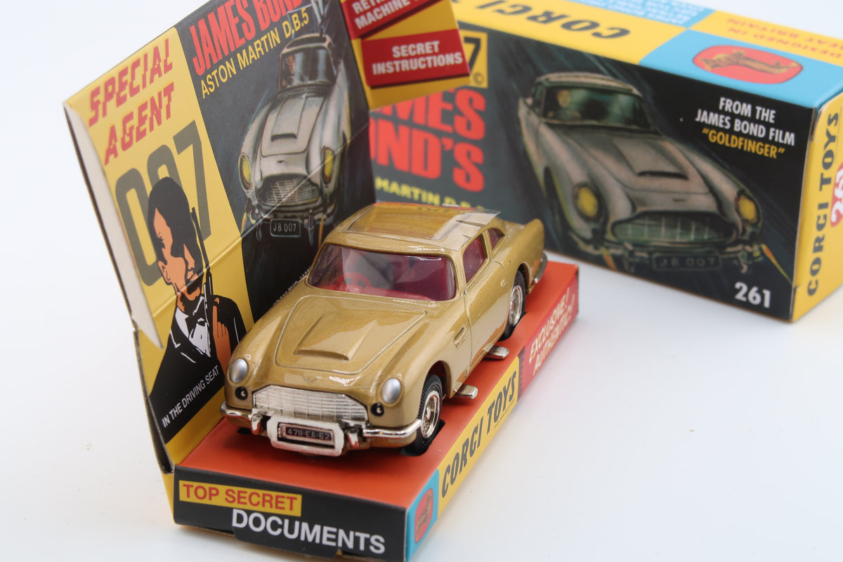 CORGI TOYS - ASTON MARTIN DB5 - JAMES BOND GOLDFINGER - 1:43 - OVP