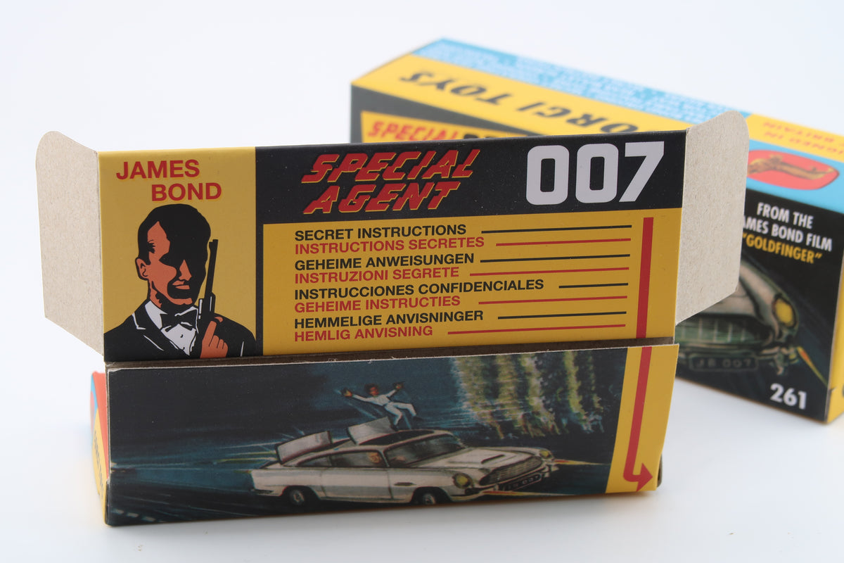 CORGI TOYS - ASTON MARTIN DB5 - JAMES BOND GOLDFINGER - 1:43 - OVP