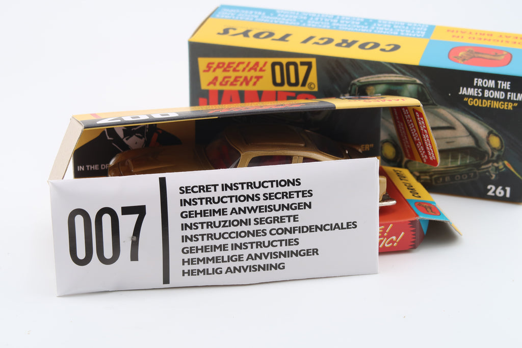 CORGI TOYS - ASTON MARTIN DB5 - JAMES BOND GOLDFINGER - 1:43 - OVP
