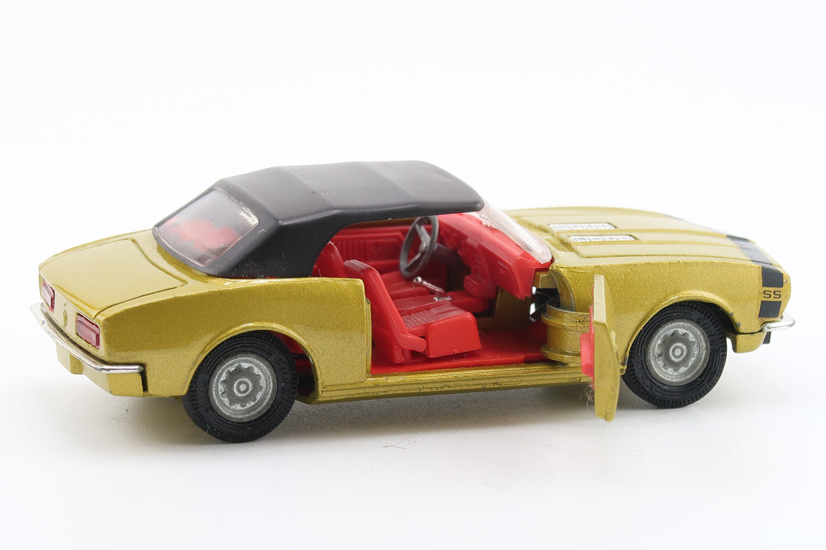 CORGI TOYS 338 - CHEVROLET CAMARO SS - GOLDEN JACKS - 1:43 - OVP - LEAFLET