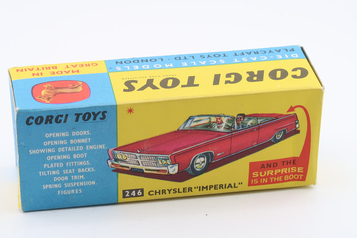 CORGI TOYS 246 - CHRYSLER IMPERIAL - 1964 - OVP - 1:43
