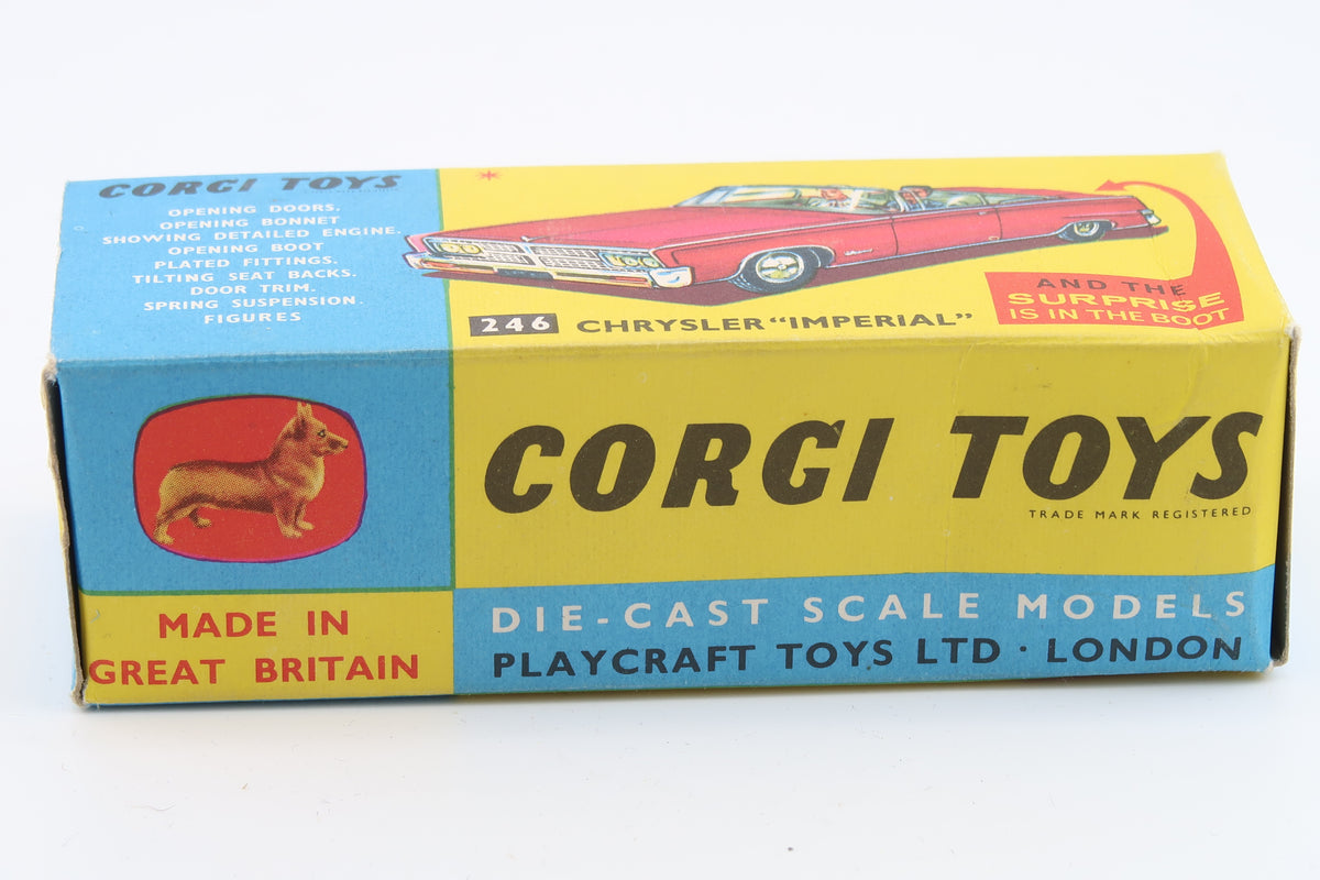CORGI TOYS 246 - CHRYSLER IMPERIAL - 1964 - OVP - 1:43