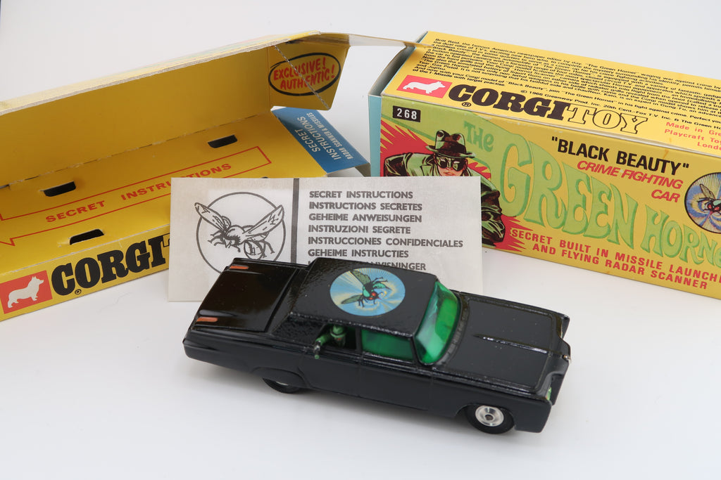CORGI TOYS 268 - THE GREEN HORNET - BLACK BEAUTY - KATO - 1:43