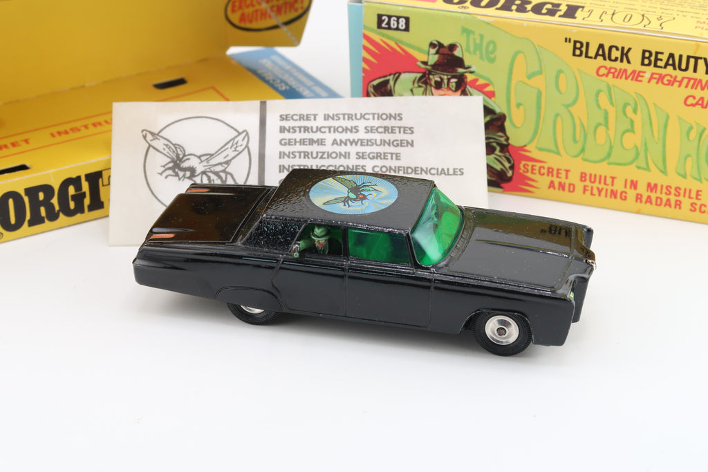 CORGI TOYS 268 - THE GREEN HORNET - BLACK BEAUTY - KATO - 1:43
