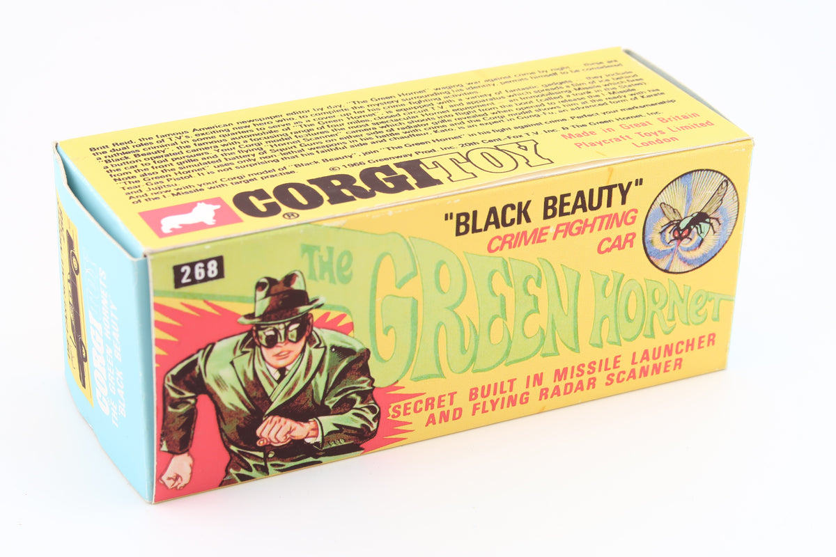 CORGI TOYS 268 - THE GREEN HORNET - BLACK BEAUTY - KATO - 1:43