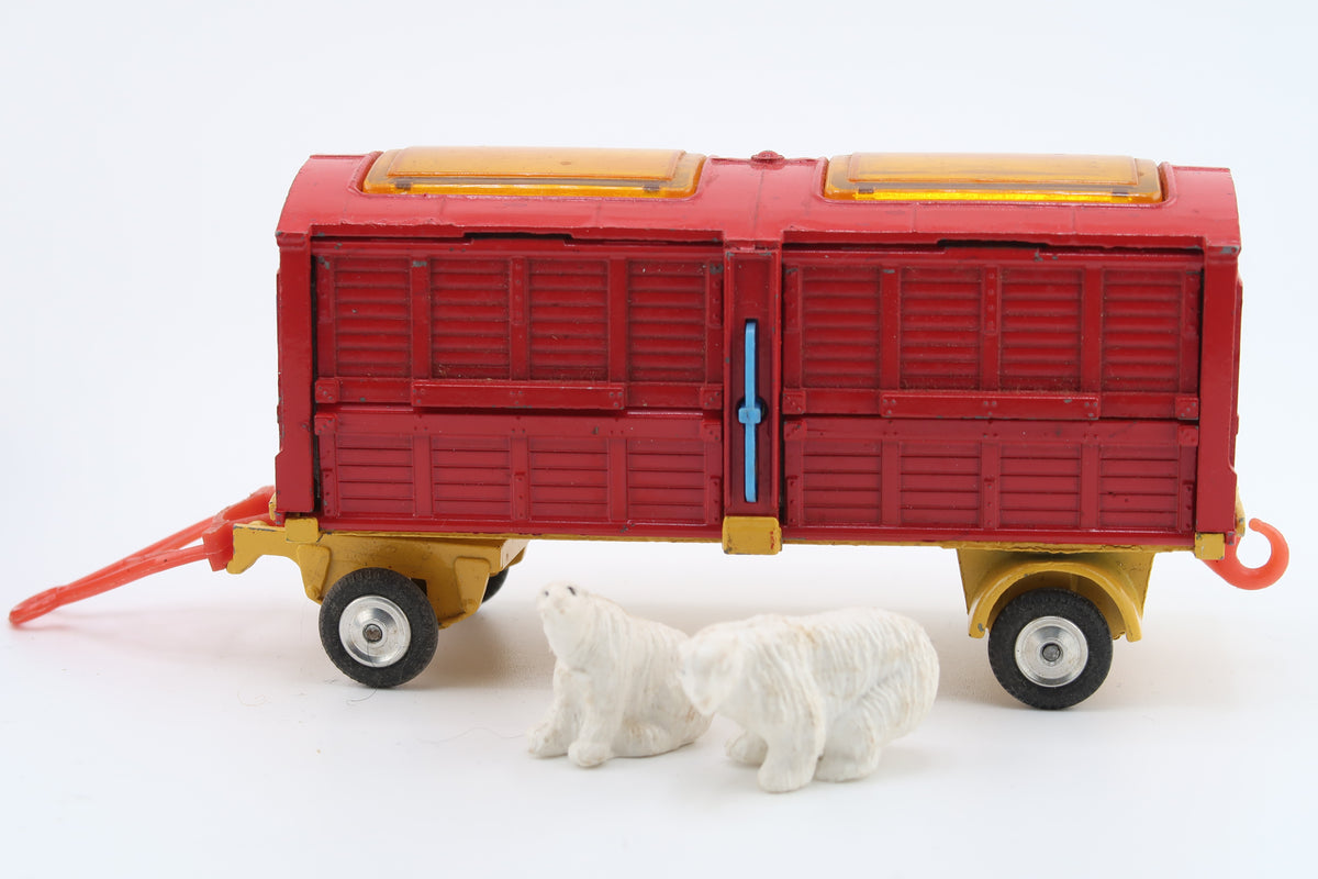CORGI TOYS GIFT SET 12 - CHIPPERFIELDS - CIRCUS CRANE & CAGE SET - 1961 - OVP