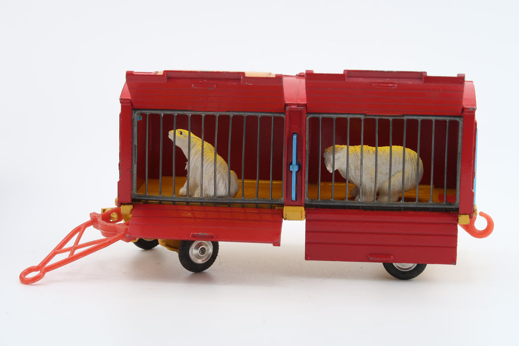 CORGI TOYS GIFT SET 12 - CHIPPERFIELDS - CIRCUS CRANE & CAGE SET - 1961 - OVP