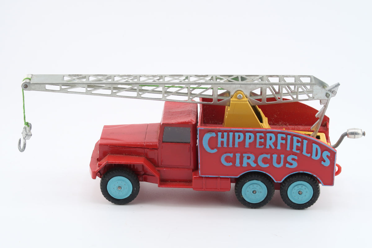 CORGI TOYS GIFT SET 12 - CHIPPERFIELDS - CIRCUS CRANE & CAGE SET - 1961 - OVP