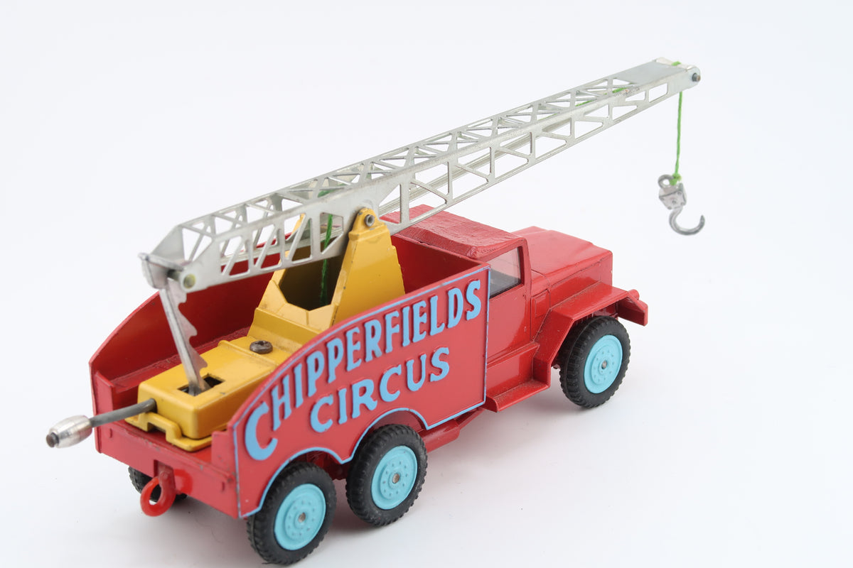 CORGI TOYS GIFT SET 12 - CHIPPERFIELDS - CIRCUS CRANE & CAGE SET - 1961 - OVP