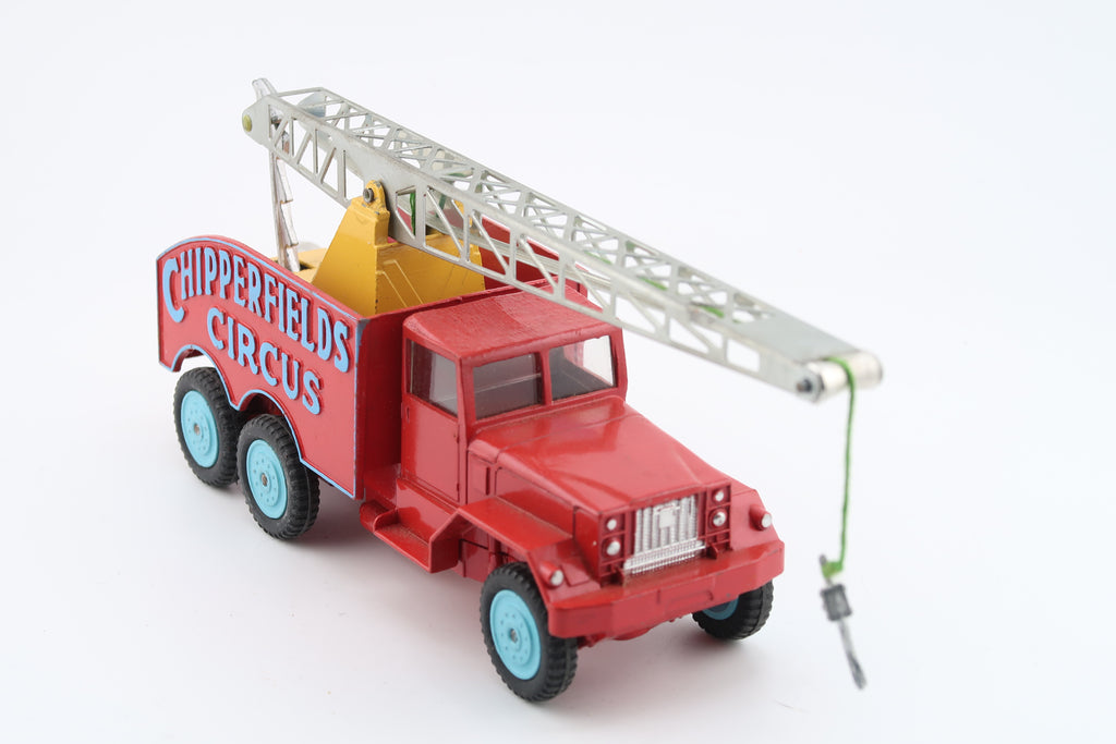 CORGI TOYS GIFT SET 12 - CHIPPERFIELDS - CIRCUS CRANE & CAGE SET - 1961 - OVP